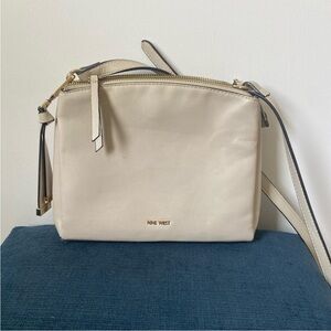 Nine West Cream Crossbody Bag